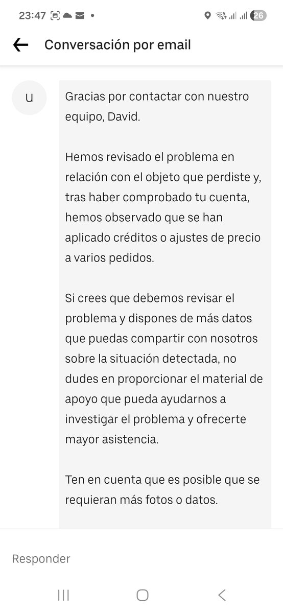 DjKasas's tweet photo. Reclamo a Uber Eats CON EL TICKET DE EROSKI (17,50€ y faltan esos 3 articulos) y por sus cojones me dicen que no me lo abonan. Que otras veces ya me han abonado cosas y que me joda y baile ¿Y que culpa tengo yo que seáis unos incompetentes y haya tenido que reclamar otras veces? https://t.co/Ht249nyUeV