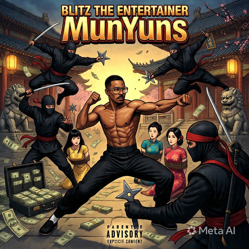 BLITZTHEENT's tweet photo. #MunYuns💰💸💵💶💷💴🤑💲🧧💳🪙🤴🏾💯👸🏽🥷🥷🥷🥷🥷🔥🎶 #blitztheentertainer🎤🔥📈📊🎰🎲🔊🎼🎵🎶📣👆 #inthelabmusicgroup🎹💯🤴🏽🔌🎸🔥👌🏽🥇☝️🙏🏾💰 #2026 #outnow official video coming soon 🔜 https://t.co/vbFKmUzSQz