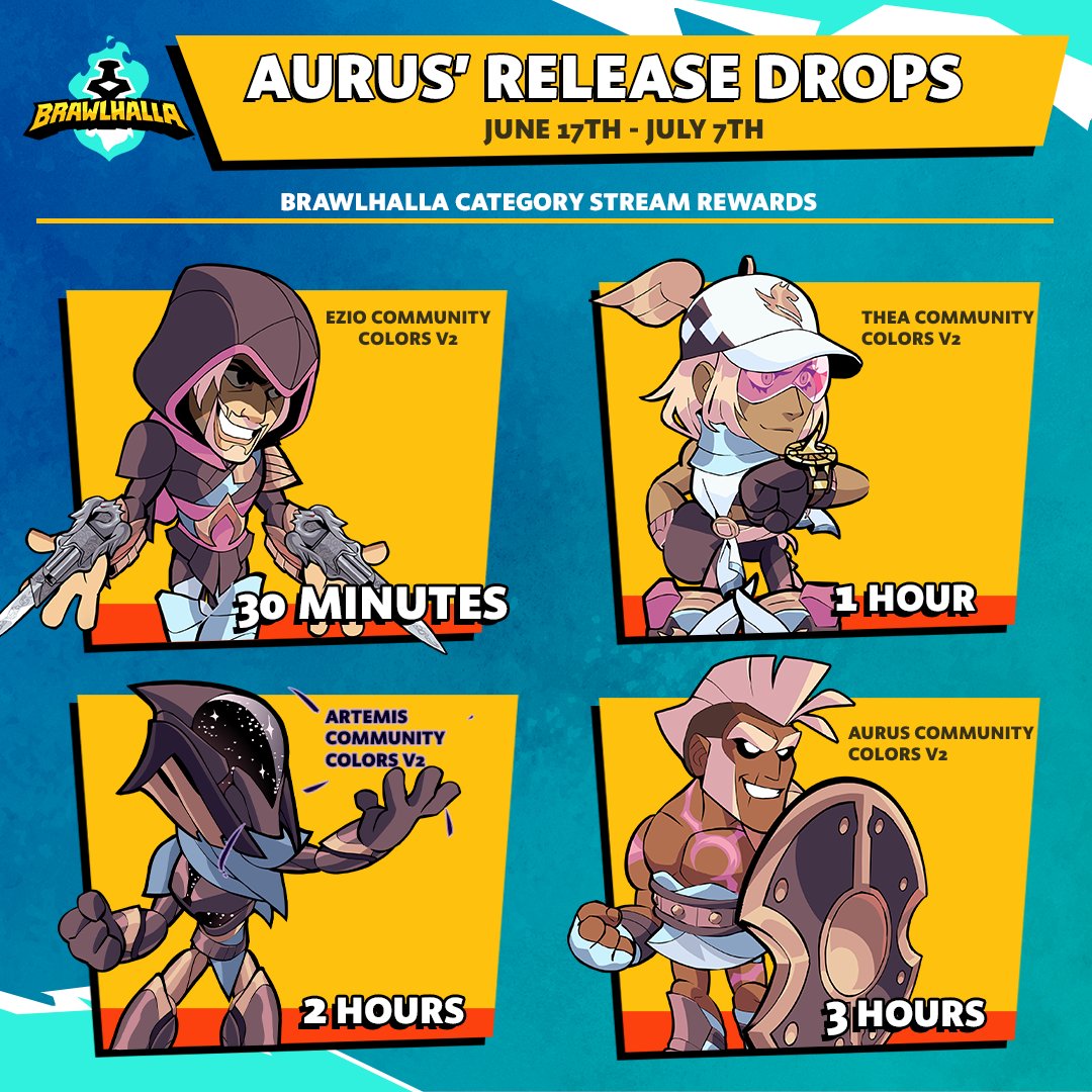 Brawlhalla's tweet photo. PINK BRUTE MOHAWK https://t.co/GoJnzTRRvM