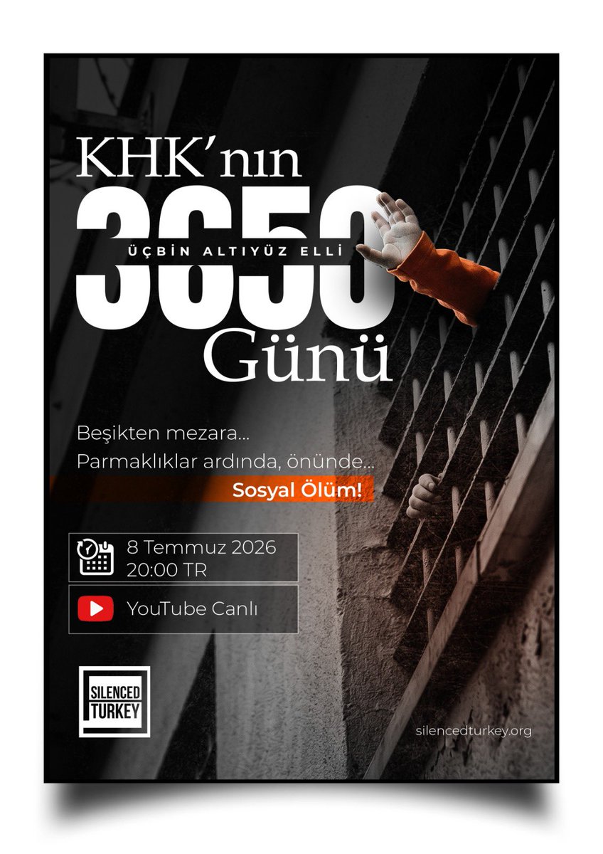 HafzaGrdp's tweet photo. Programı hazırlarken her kelimesinde, her ânında zorlanıyor insan. 
Bunca yaşanmışlık, dile kolay 3650 gün… Saymakla geçmez… 
Onca ihlal, eziyet… Saymakla bitmez…
Ama en çok rikkatime dokunan KHK Çocukları… KHK’nın Çocukları…

8 Temmuz’da canlı yayında sizler de göreceksiniz, belki de halihazırda duyduklarınızın faşist sistematik içinde çocuklar tarafından nasıl yaşandığına bir kez daha şahitlik edeceksiniz. 

Yürek kaldırmasa da duymamız, görmemiz, hatırlamamız, hatırlatmamız lazım! 
Ki kimlik ayırtimaksızın birlikte mücadele etmemizin neden bu kadar önemli olduğunu tüm kalbimizle bir kez daha hissedelim.