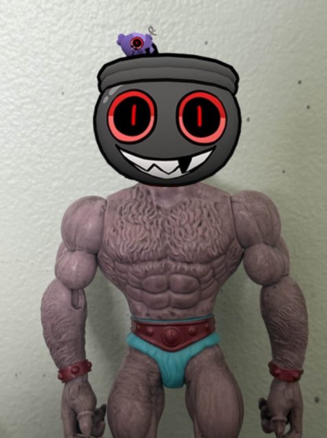 MrLeechyPainter's tweet photo. Ya’ll see the vision..? 👀 

#dandysworld #finn #dandysworldfinn #concept #customfigure #finndandysworld https://t.co/Nj2K5ceP3y