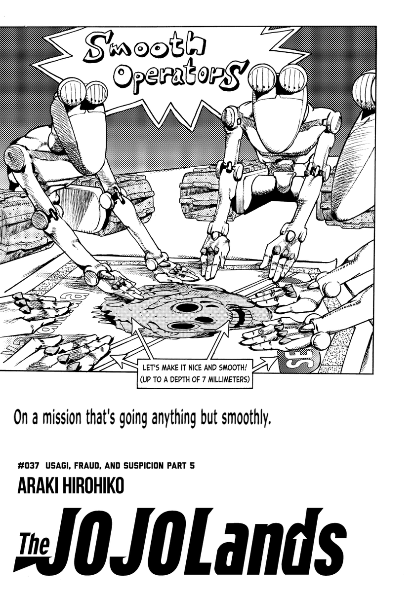 We've updated our release of The JOJOLands chapter 37 with the