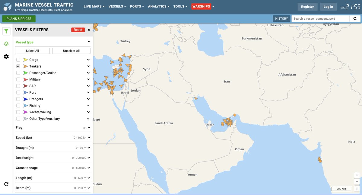 OTHfinance's tweet photo. @Rory_Johnston Filter for tankers.  Here's what you get.  Jeez #oott https://t.co/AtOESRONgb