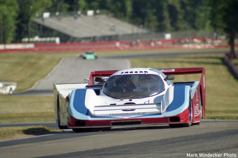 jeracerx's tweet photo. While Fabcar was building aluminum-honeycomb 962s for IMSA GTP, in 1988 they built and entered a Junior Johnson Chevy-Powered GTP. They ran it out of their shop in 1988 and 1989 with a best finish of 7th at Watkin Glen in 88. Tom Milner entered it one more time at Sebring in 1991 https://t.co/AXGLTaWfH5