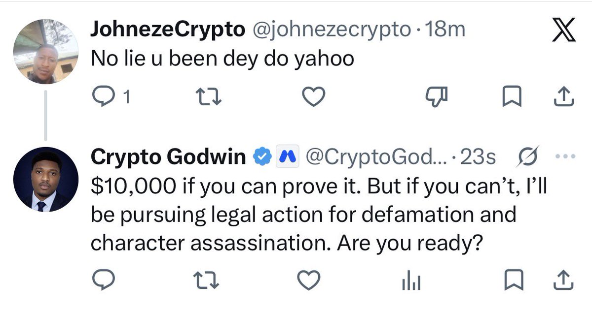 Crypto Godwin tweet media