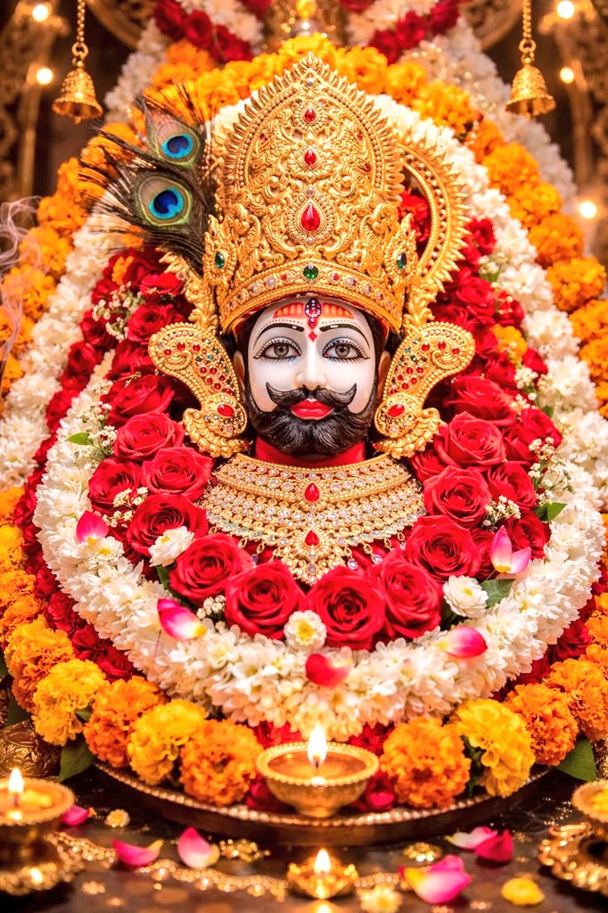 Khatu_dhaam's tweet photo. शीश के दानी, भक्तों के रखवारा,
हर दुख हर लेते हैं बाबा श्याम हमारा। https://t.co/vV5fagZeOp