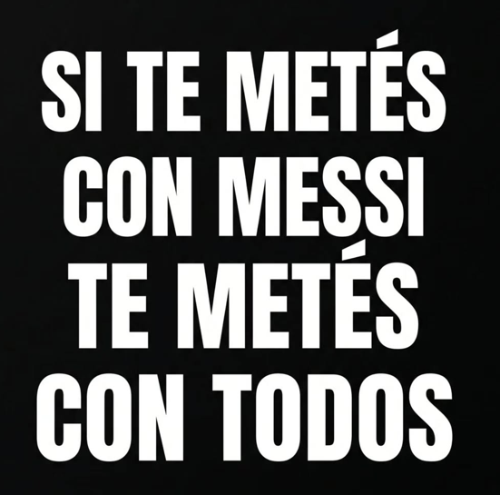 mdzol's tweet photo. La publicación de Milei tras la polémica de Luzu TV. https://t.co/r10t2Dc9Sl