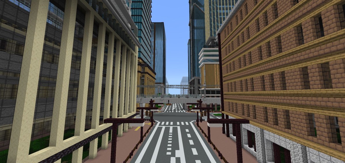 MilRuN129380's tweet photo. 市内でも屈指のビル群　現在も拡大中
【圏内9区　アルターシ地区】

#Minecraft
#マイクラ
#minecraft建築コミュ
#マイクラ建築 https://t.co/kTXiuxOwk1