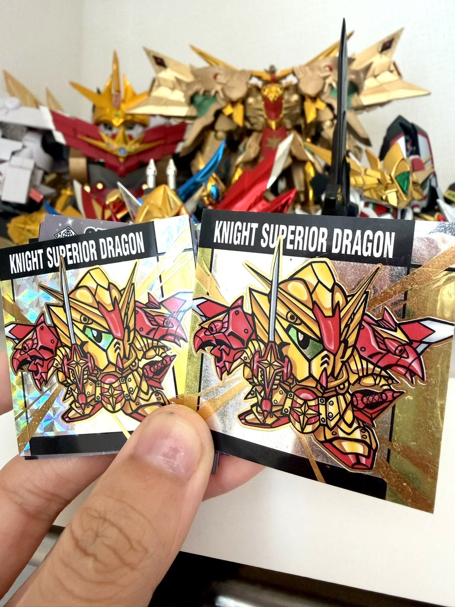 あれ、昨年発売のものと再販のものとでキラのパターンが異なる？ #SD