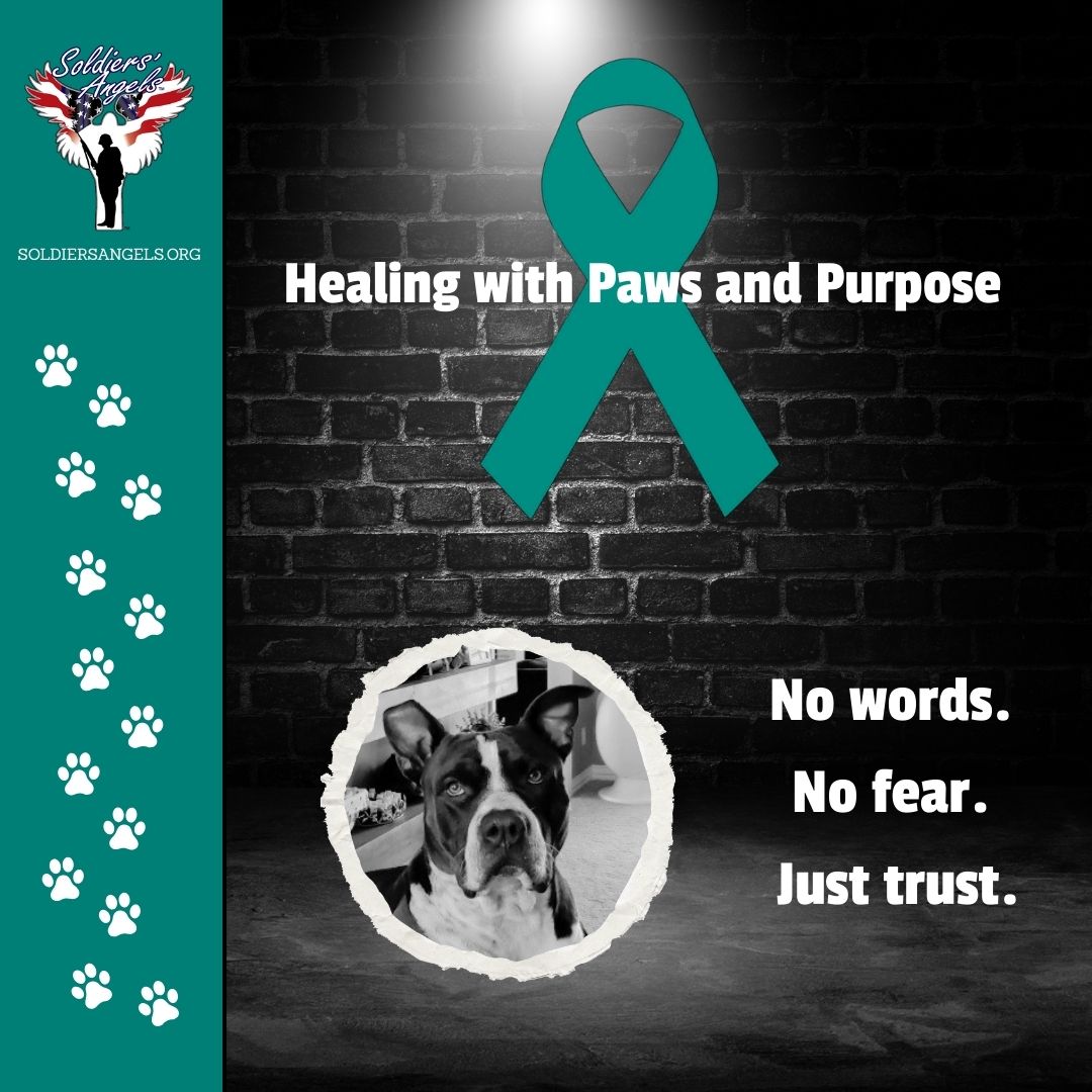 soldiersangels's tweet photo. In our blog "Healing with Paws and Purpose," Soldiers’ Angels explores the powerful bond between Veterans and dogs and the role it can play in healing from the invisible wounds of service.

Read Blog:  https://t.co/Hvsia73zcK 

#SoldiersAngels #PTSDAwareness #VeteransSupport https://t.co/2ldp5gIsPr