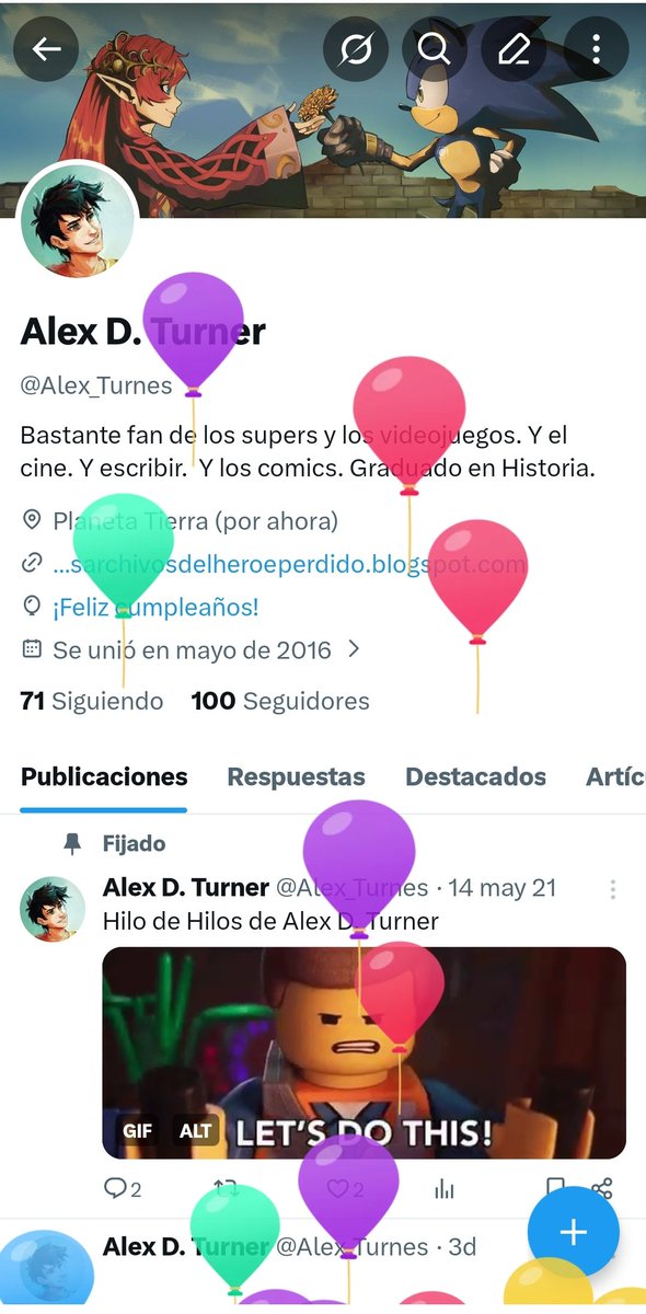 Alex_Turnes's tweet photo. Globos en mi perfil https://t.co/EFw4ORhmEp