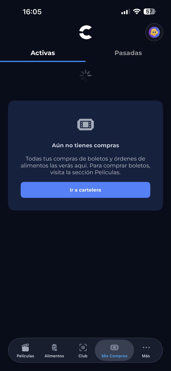 nando_mxc16's tweet photo. @Cinepolis @AyudaCinepolis 
necesito su ayuda ):

Realicé una compra en la página y cuando me metí a mi app no me aparecen los boletos, lo peor es que la función ya empezó hace como 20 minutos :/ 

¿Qué pasa con su app? :/ https://t.co/uRhmfaxqlW