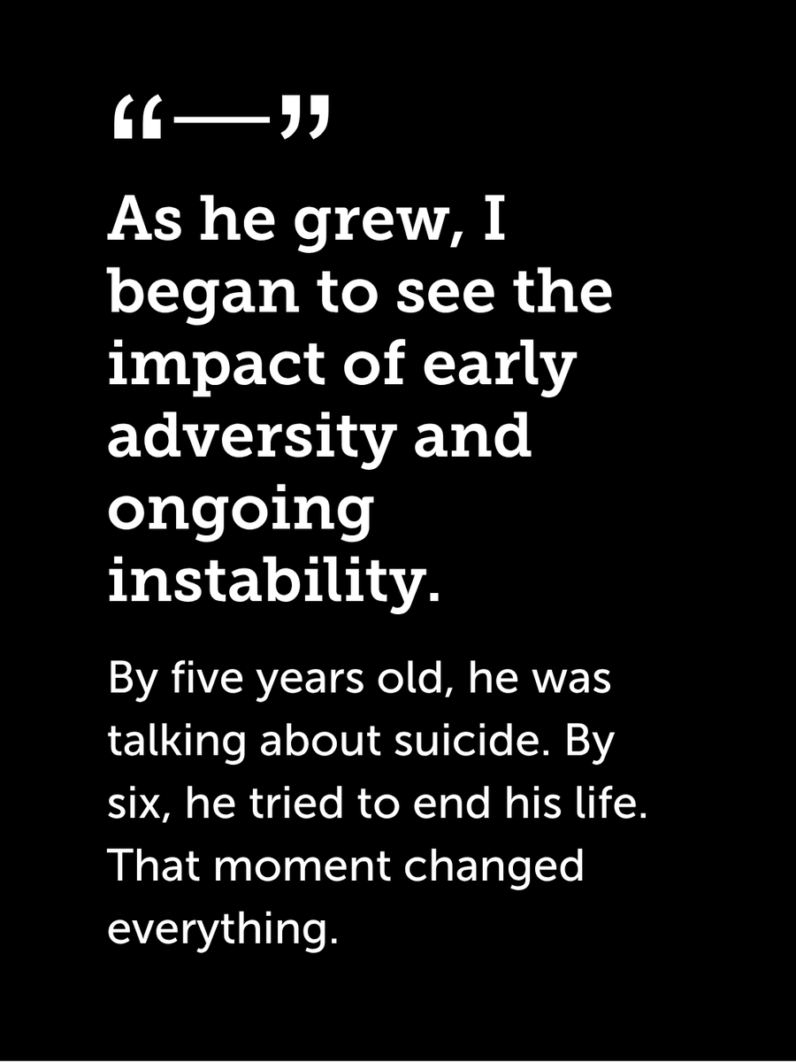 ZEROTOTHREE's tweet photo. “I wanted his nervous system to learn safety before it learned fear.”

Carla believed in her son through it all. Today, he’s thriving.

Early support changes everything. Read their story. Support families: https://t.co/J6nXyZ4Jqz

#BelieveInBabies https://t.co/hukFfDjSNa