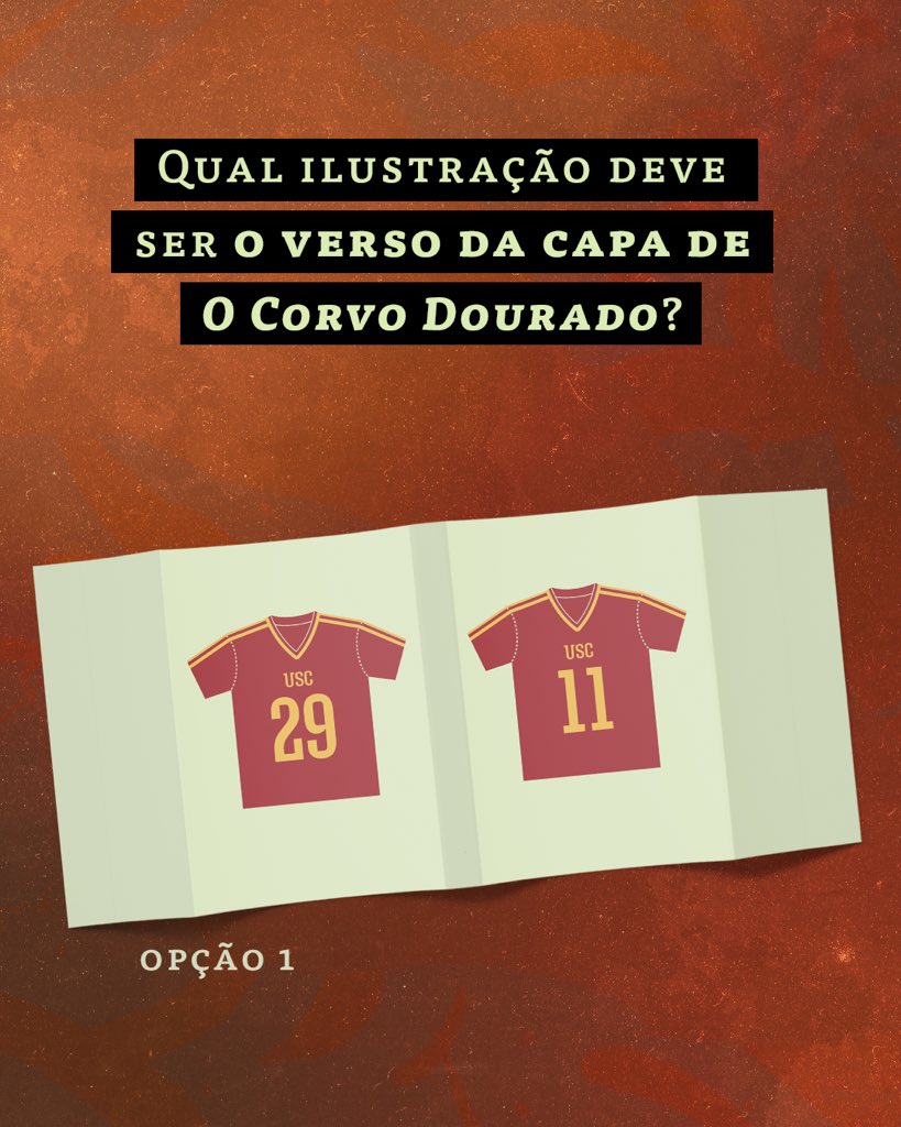 galerarecord's tweet photo. Atenção raposinhas! 🚨🦊

Qual ilustração você prefere para o verso da capa de O Corvo Dourado??? Vote agora! 👇 https://t.co/U50eyjvUf7