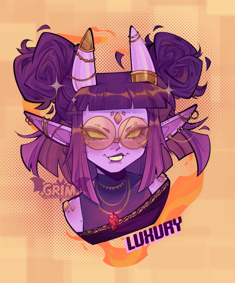 GRIMOURNING's tweet photo. some OC busts,,, while i do not have the time to update all my art fight refs i at least wanted my first 6 characters to have somewhat cohesive icons when you look at my page https://t.co/yAGDWyeQRO