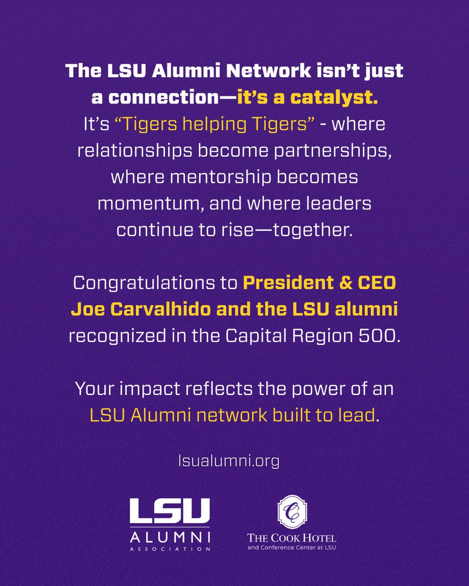 AlumniLSU tweet picture