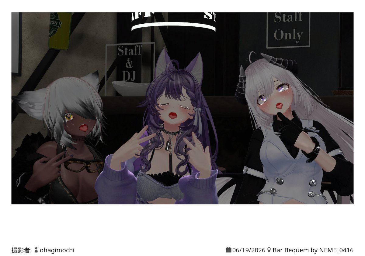 kaffi_vrc's tweet photo. 昨日の水着撮影とか色々！
最近チューベローズちゃん使い始めてからカフィちゃんキャラが変わったとか言われるようになった…いや、多分アナタにしか見せてないから！ほかの人はいつも通りだから！！！多分… https://t.co/OkKYrEz3Kr