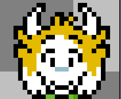 leafgaeming's tweet photo. I personally chose a style that tries to combine both of his parents' hairstyles:
-A blond hair like asgore's, but short
-Those little hair threads that come out from the top of his head like toriel's lol

https://t.co/RuBQI2gNq1 https://t.co/1fv67mDhtX
