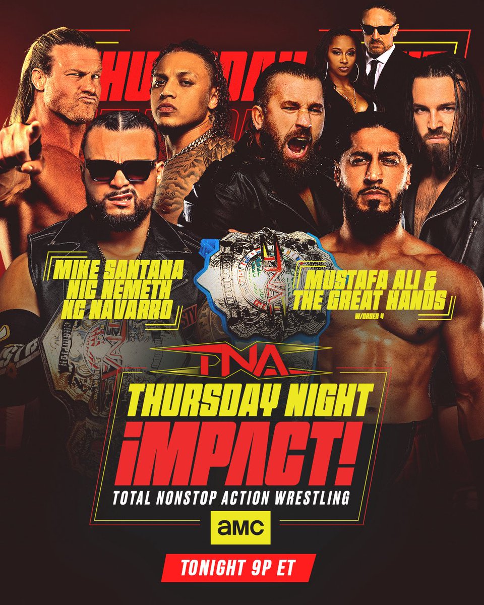 bullyray5150's tweet photo. I watching @ThisIsTNA tonight on @AMC_TV and hope YOU will also. 

Look forward to talking about the show tomorrow morning @BustedOpenRadio w/ @davidlagreca1 https://t.co/dHEoO27T7L