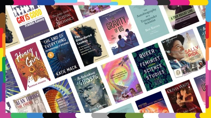 AIP_HQ's tweet photo. It's Pride Month 🏳️‍🌈 and the Niels Bohr Library &amp; Archives put together a reading list you don't want to miss!

Explore the full list + more Pride Month resources from AIP: https://t.co/dxaE8zsuNh

#PrideMonth #LGBTQinSTEM https://t.co/rzvDt2OYV4