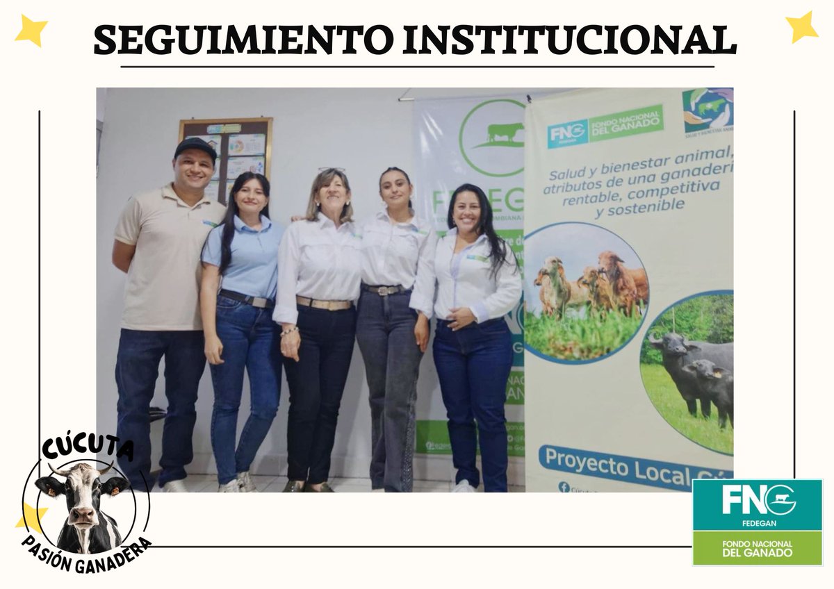 cucutapasiongan's tweet photo. 🤝 Recibimos la visita de funcionarios de Nivel Central para realizar seguimiento al Ciclo de Vacunación, la OEGA y el Proyecto Local. Gracias por su valioso acompañamiento. #ConstruyendoGanadería 
@ContGanadero
@Fedegan
@jflafaurie 
@plbucaramanga https://t.co/EJrYTUDqGB