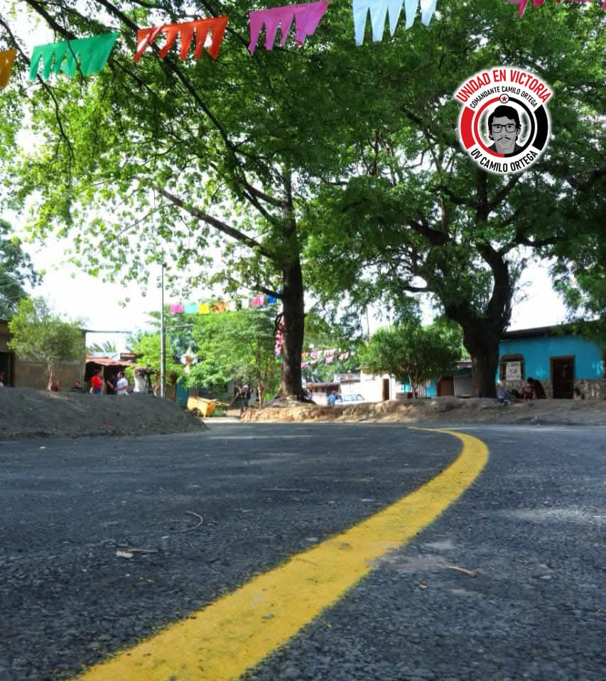LobosR78124's tweet photo. La Alcaldía de Managua #Nicaragua inauguró 7 cuadras de calles en el Barrio Germán Pomares, Distrito V, mejorando el acceso y la movilidad del pueblo nicaraguense. 🏘️👏🇳🇮 #noticias #nicaragua https://t.co/QpwuPG6xJS