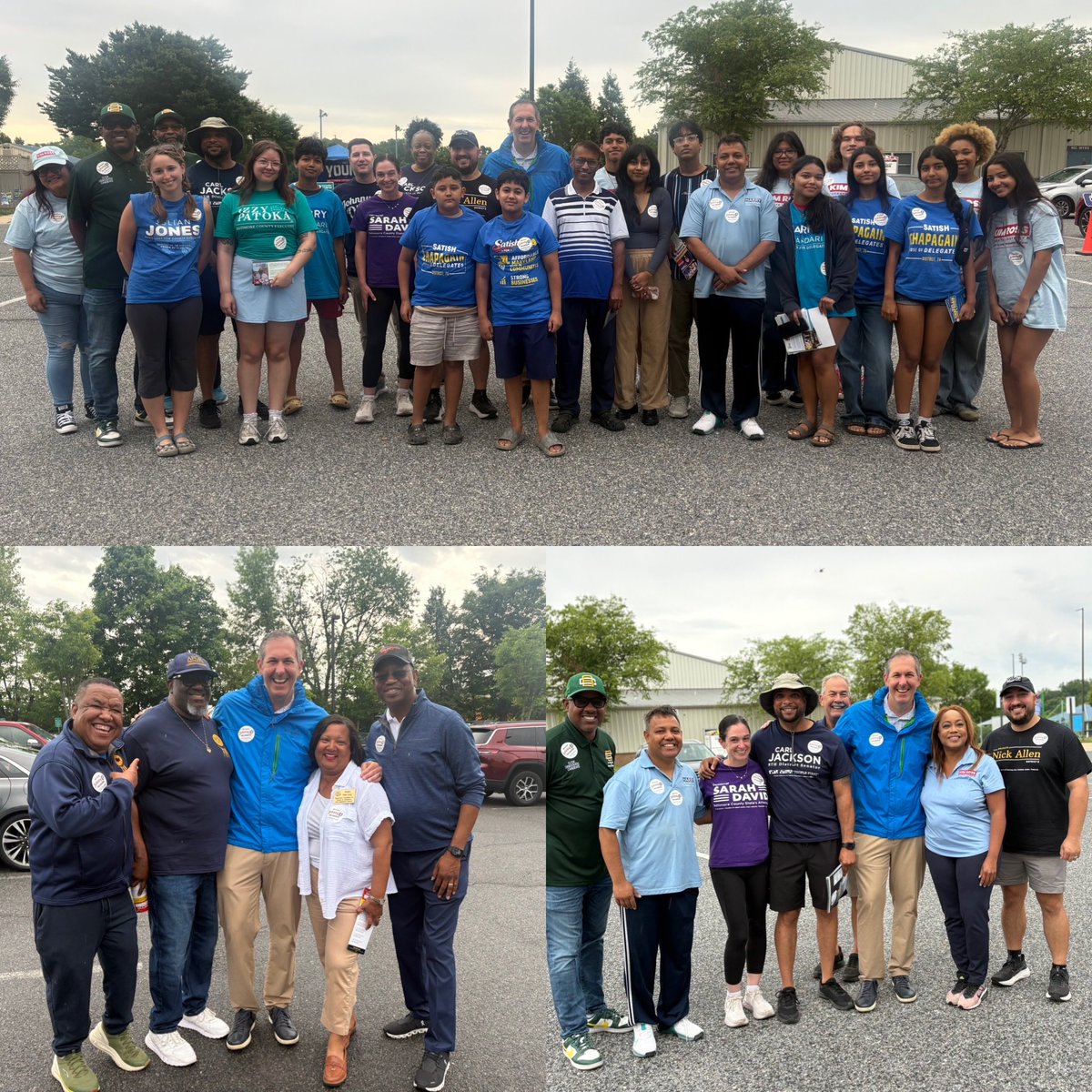 JohnnyOJr's tweet photo. Encouraged to see so many great Democratic candidates and volunteers at polls across the district today. Early voting ends at 8pm tonight - it’s not too late to make your voice heard!

Find the closest early voting site: https://t.co/MDMoI8NsC2 https://t.co/9KfgdIZw6S