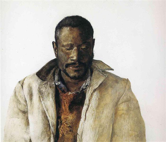 LAMZY___'s tweet photo. the drifter (1964, andrew wyeth)/ to sleep with anger (1992, charles burnett) https://t.co/4dpdIgfkiv