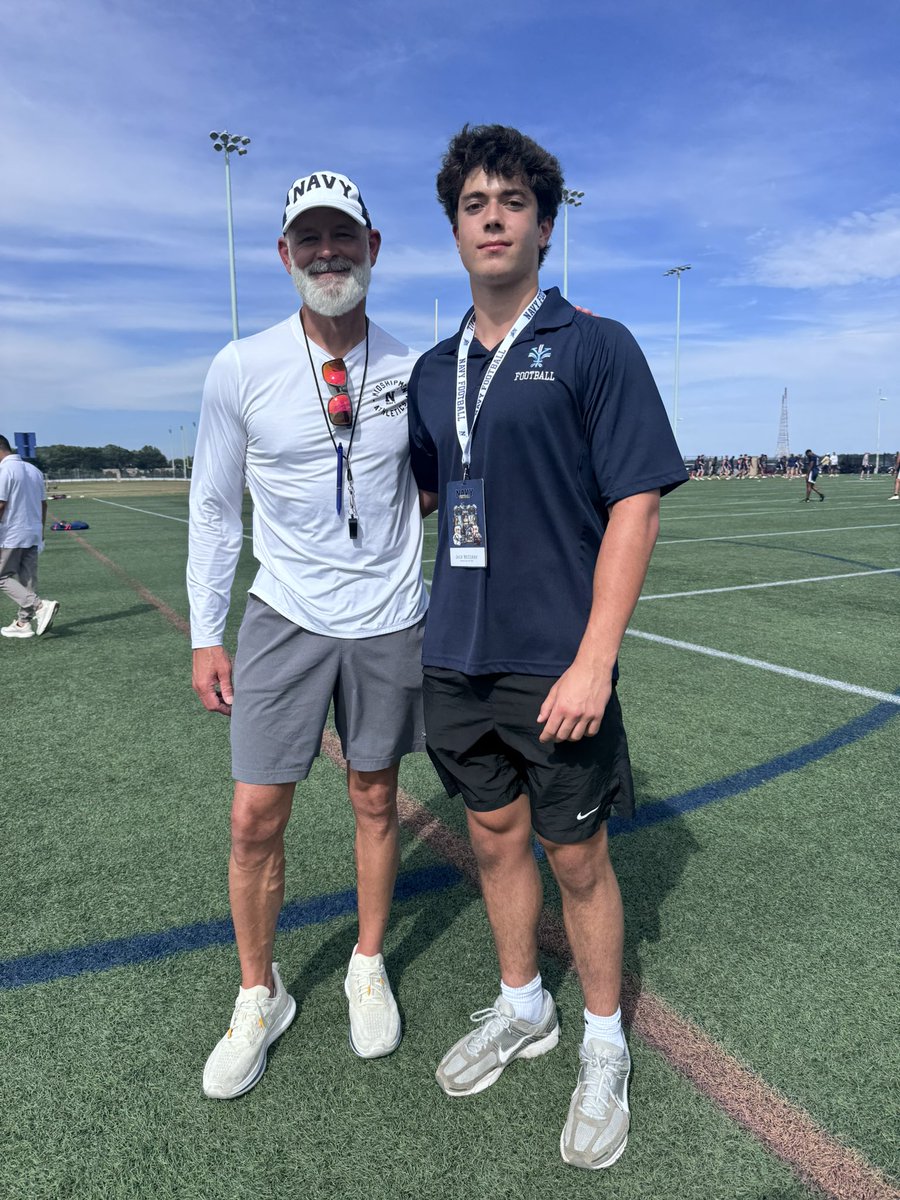 jackhmccorry's tweet photo. Had a great time at Navy today!
Loved the campus, culture, and getting the opportunity to spend time around the team and coaching staff. Thank you to everyone for having me out. Excited to get back.
6โ2โ | 205 lbs | S/LB
Class of 2027
Yorktown HS (VA)
#GoNavy #beatarmy
@QBCnavy_FB @AnthonyZehyoue @CoachWimberly @coachvaa