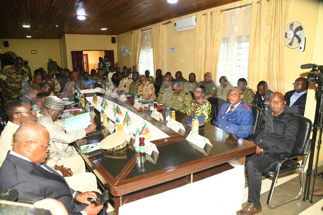 mindefcm's tweet photo. On  June 18, 2026, in Moutcheboum, Minister Joseph Beti Assomo and Minister Claude-Rameaux Bireau co-chaired a major bilateral meeting on transborder security  between Cameroon and the Central African Republic. https://t.co/naP0KwzEY3