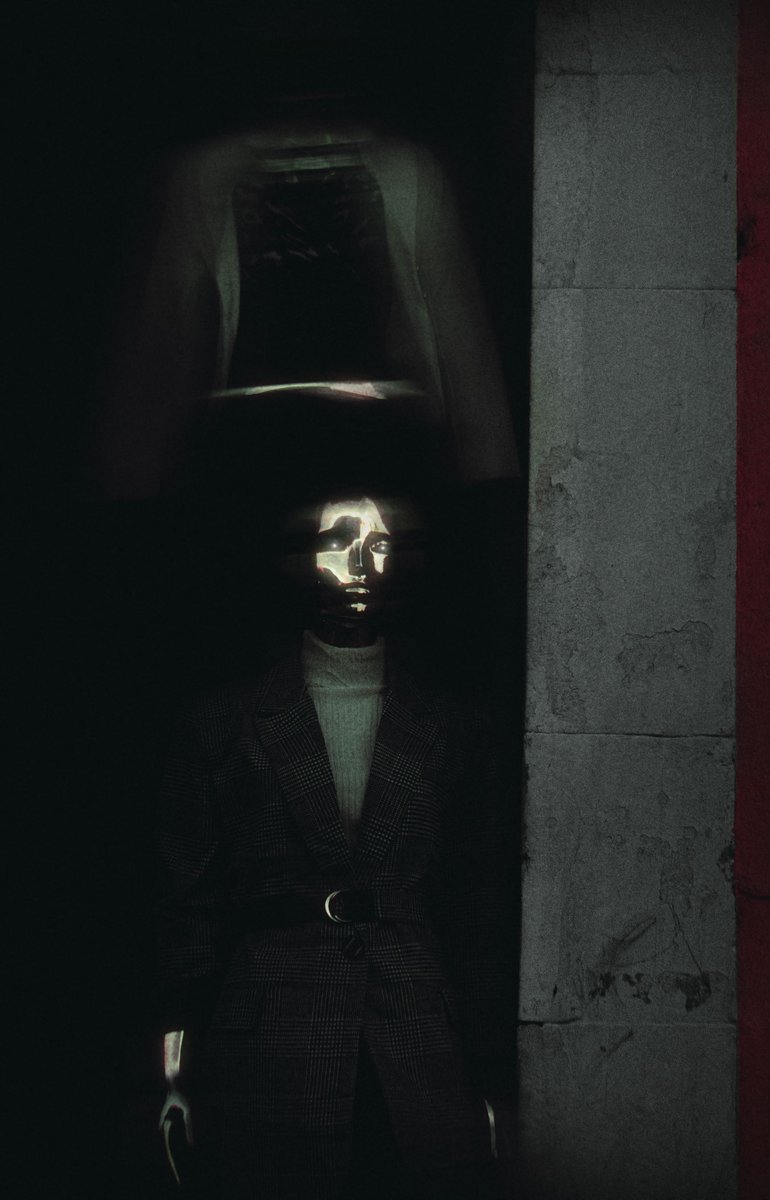 sightdrop's tweet photo. The future's face reflects a haunting truth. From the consuming darkness, a shimmering countenance in a quiet turtleneck watches, a sentinel waiting for forgotten instructions to resurface.

📸 Emmanuel Hernández #Ai #Visual https://t.co/WyoYTbU6Th