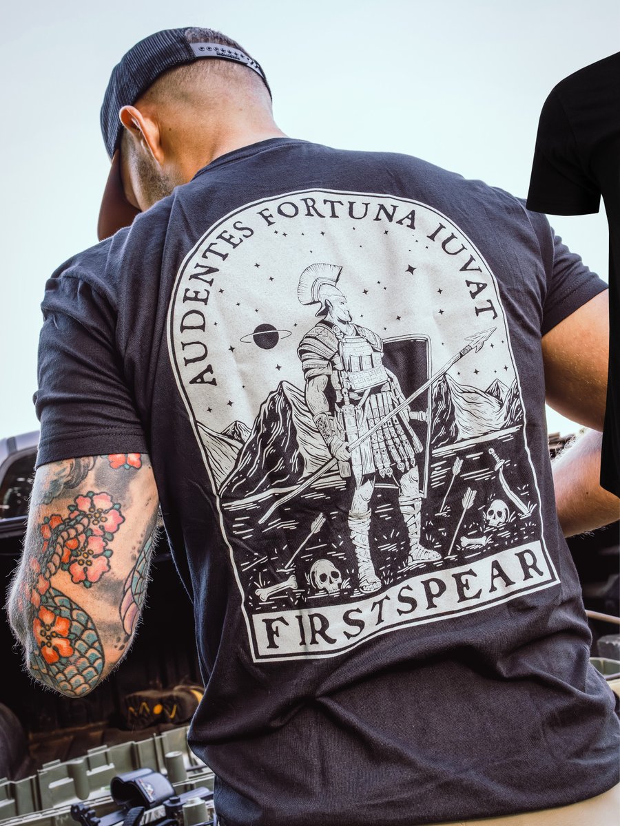 1stspear's tweet photo. Summer drip is here

Logo tees and Centurion shirts now live at https://t.co/pZSgiSs1u0

#builtforthex #firstspear https://t.co/IybWosPeei