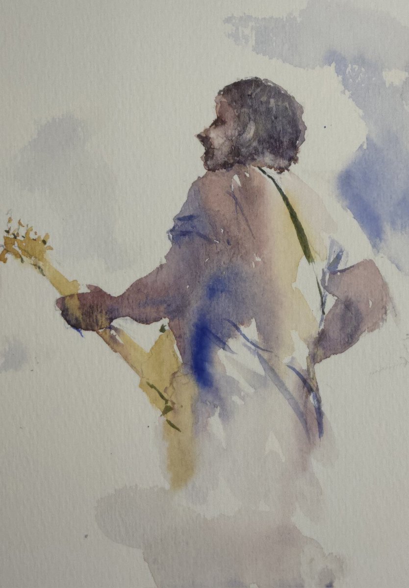 ichihasketch's tweet photo. 紙はヴィフアール。
#水彩画 #watercolorportrait https://t.co/uRnS36bw1D