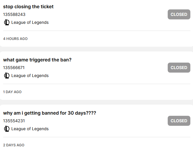 guccilee27's tweet photo. #riotgames bruh how yall gonna ban me for having internet problems... I cannot control that https://t.co/N2AZ3CpsJD