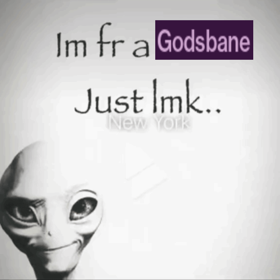 LukeCB14's tweet photo. 🚨BREAKING🚨

Zohran Mamdani recently obtained the Godsbane title.

"I'm fr a Godsbane, just lmk..." https://t.co/ZqlUdv9GVF
