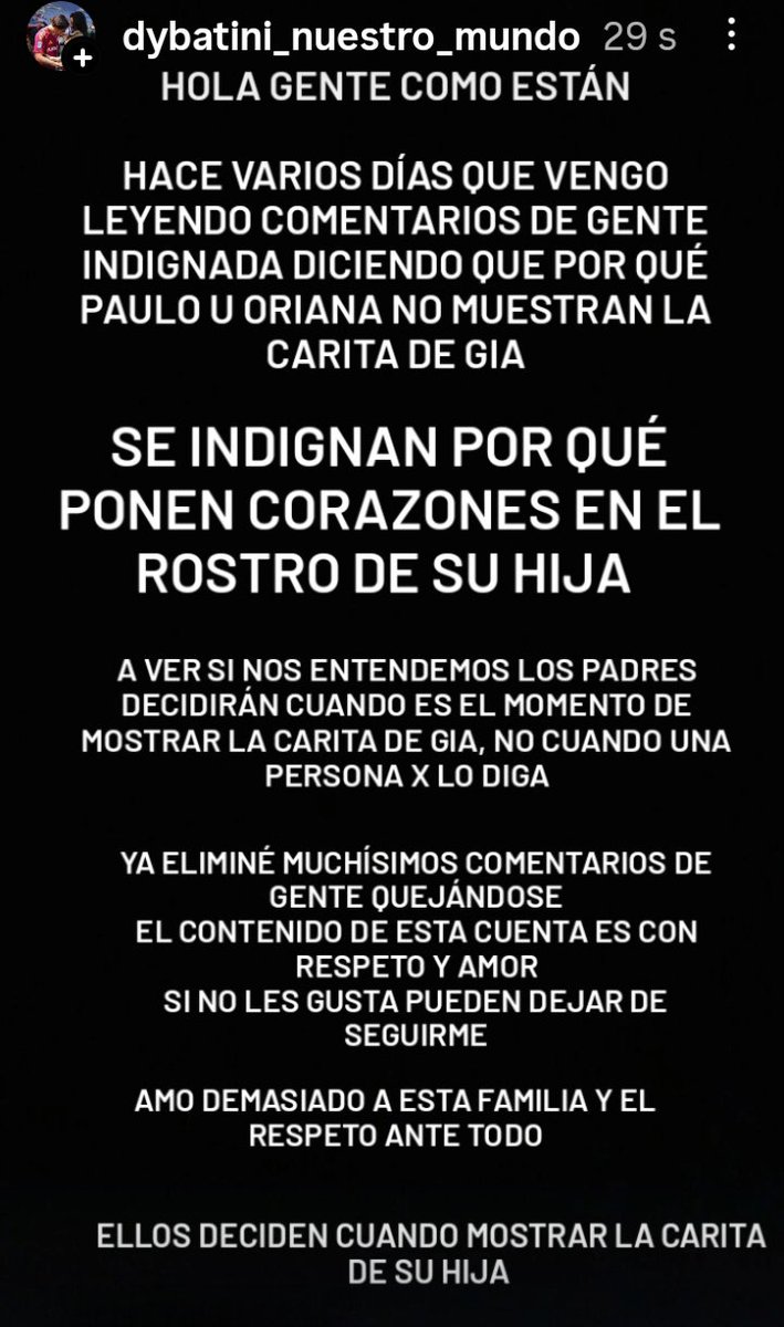 Meel_Jonass's tweet photo. Realmente es un papelón que tenga que salir a hacer este tipo de historias 

No puedo creer la gente que se indigna por que no muestran la cara de su hija y lo peor es que son comentarios de señoras 

La mostrarán cuando ellos  crean que es el momento no cuando nosotras querramos https://t.co/xjjhtFAJ02