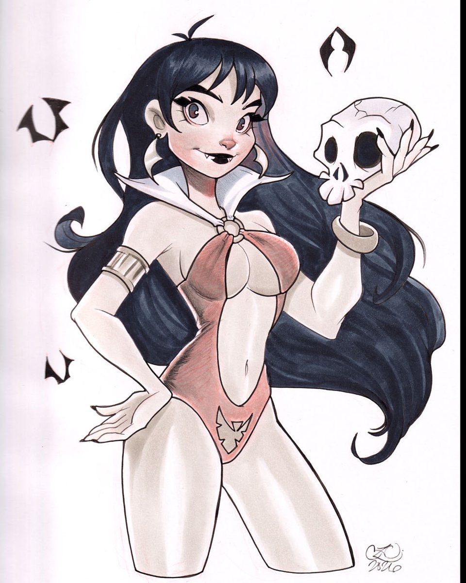Chrissie_Zullo's tweet photo. Some commissions from HeroesCon! Thank you everyone for making it the best HeroesCon yet !!! https://t.co/kmesE2rgpC