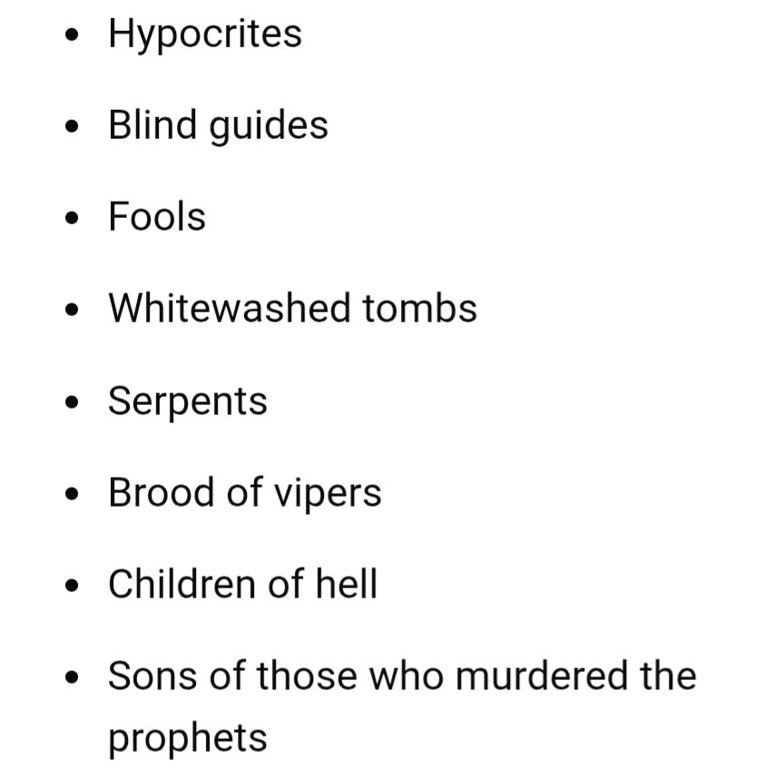 InfoOrdnance's tweet photo. @rabbriansamuel Nope. Jesus was very clear. He rebuked the Pharisees as children of hell, a brood of vipers, blind guides, hypocrites etc. He called them out by name, and foretold the destruction of the Temple. Rather than obey God, and heed Jesus' word, the Jews chose to all become Pharisees https://t.co/aI61NOPNv4