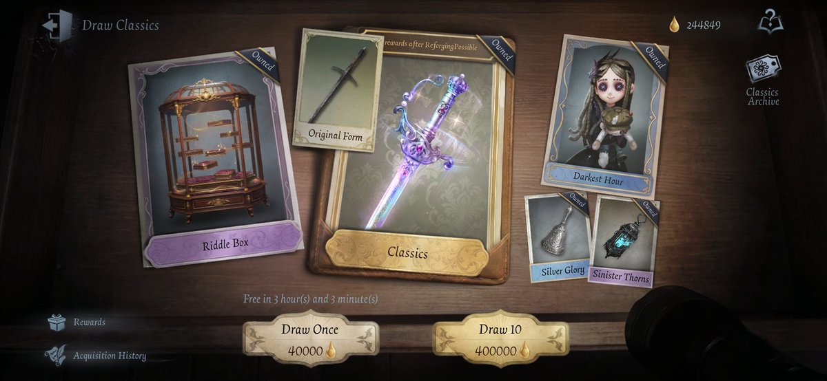 idvlogic's tweet photo. [ 📢 ]

For those wondering where the gacha drawing system is, it's called Classics, and you complete all the missions within Quests to unlock it. That's where rewards like the Little Girl's B-tier costume are located, and you use the Ink Traces currency to draw from it. https://t.co/Us8g7pUa7h