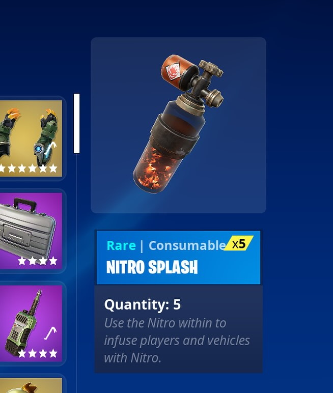 KenS16_'s tweet photo. @Fortnite @FortniteLatam #DesignASprite
Nitro Sprite: Otorga "Nitro" después de matar a un enemigo durante unos segundos, el nivel máximo aumenta su durabilidad y con cierto porcentaje de que tu arma equipada no gaste balas durante unos segundos. https://t.co/IOuHMOWsBl