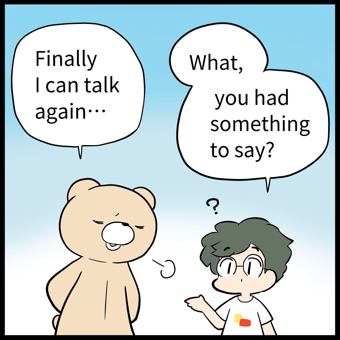 junpeizaki's tweet photo. I’ll be posting short Manga again every week!
Mostly covering funny behind the scenes stories that I don’t usually make a full video about. 
Leave a comment if you have any behind the scenes questions that I could maybe answer in a manga ✨
-
Story by Me
Art by Twitter/X - @kamicat6