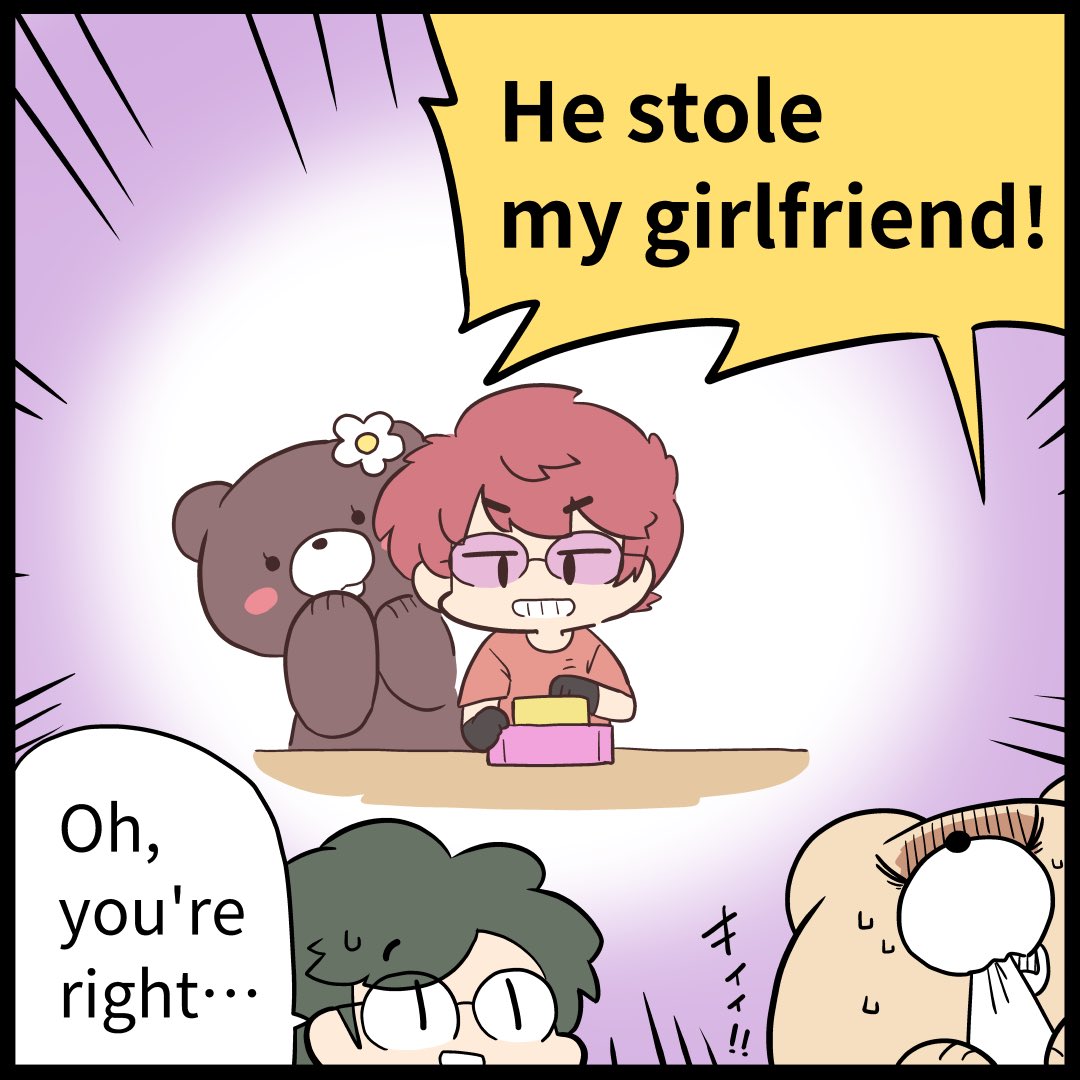 junpeizaki's tweet photo. I’ll be posting short Manga again every week!
Mostly covering funny behind the scenes stories that I don’t usually make a full video about. 
Leave a comment if you have any behind the scenes questions that I could maybe answer in a manga ✨
-
Story by Me
Art by Twitter/X - @kamicat6