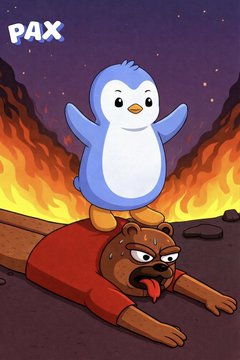 Stracyraider's tweet photo. @paxonsol @MichaelSuppo $PAX still feels insanely early considering the story behind it 🐧📈 https://t.co/sB0VMNvpNS