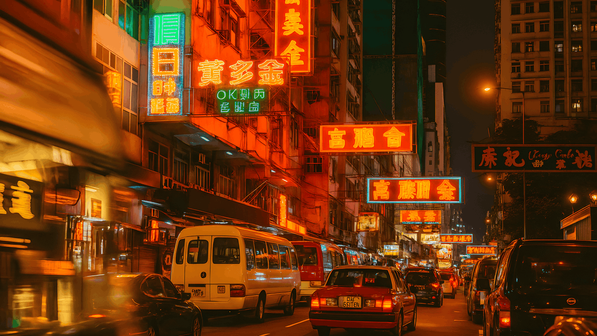 GulLeha's tweet photo. Just caught this vivid street moment—neon glow mixing with late-night chatter, feels like the city’s breathing right here. https://t.co/M9ue3l4Kr8