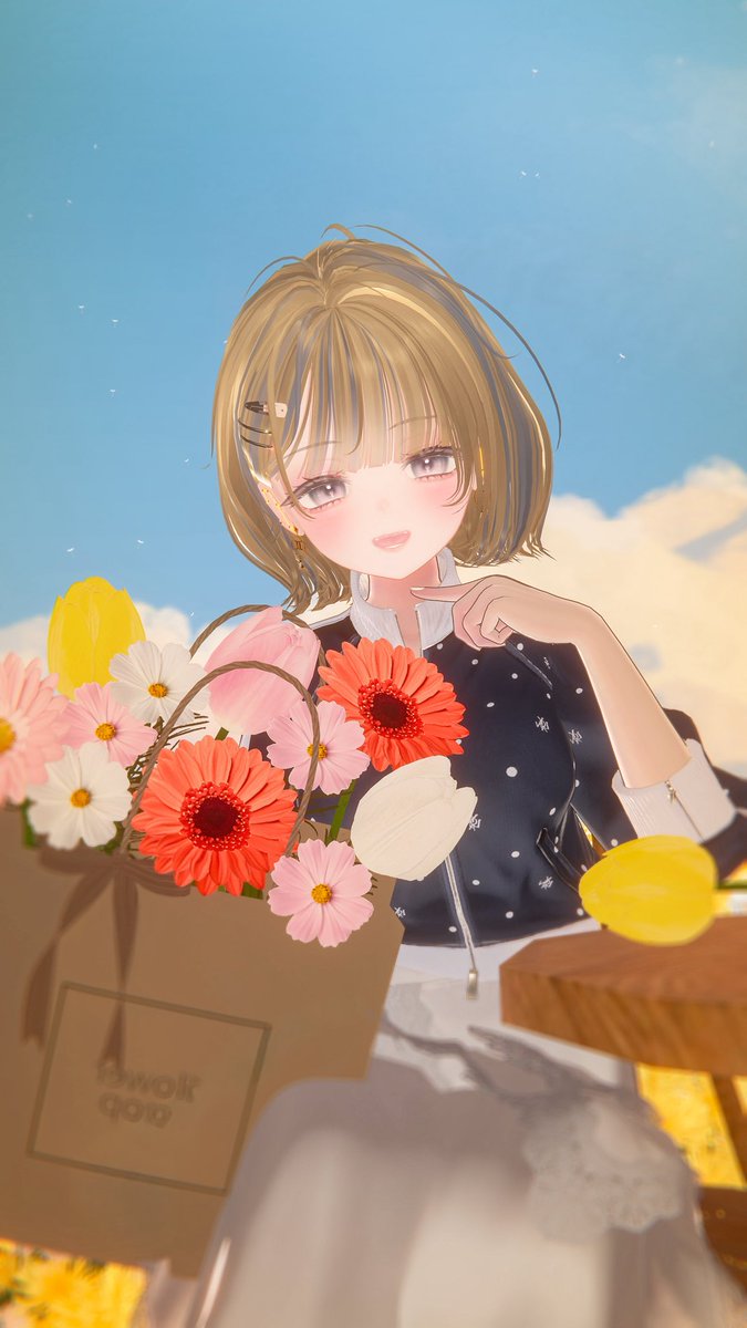 pukuuu2510's tweet photo. おはよ🌱
ここ最近寝落ちが続いていて満足な写真が撮れてないのが悩み
今日は早めにINしてたくさん写真撮ったりワールド巡りしよう.ᐟ

金曜日もがんばりましょうね´͈ ᵕ `͈🌼

#VRChat #Milltina3D https://t.co/LqXGCFaXzq