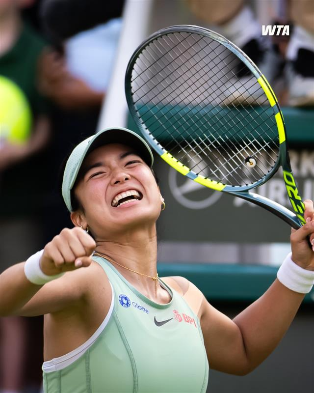 ABSCBNNews's tweet photo. BIG WIN FOR ALEX! 🎾🇵🇭
 
It was payback time for Filipina tennis ace Alex Eala after she beat world No. 2 Elena Rybakina in the Berlin Open round of 16.
 
Rybakina earlier booted Eala out of the Italian Open.
 
This will be the Filipina’s second win over a tournament’s second seed, following her victory over Iga Świątek in the 2025 Miami Open quarterfinals.
 
(📸: WTA/Instagram)