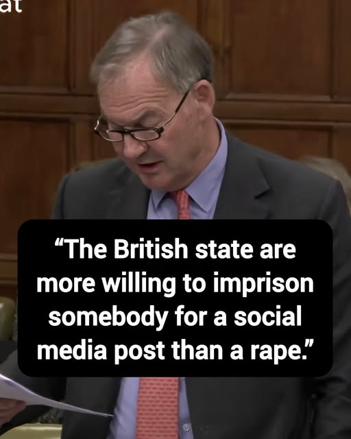 Alexandr4Denman's tweet photo. Rupert Lowe: “The British state are more willing to imprison somebody for a social media post than a rape.”  He isn't wrong in saying this and the country agrees , Rupert Lowe and his party Restore Britain are growing in popularity by the day and by 2029 i for one would like to see a Restore Britain government with Rupert as PM . The country will be finished if this doesn't happen FACT!