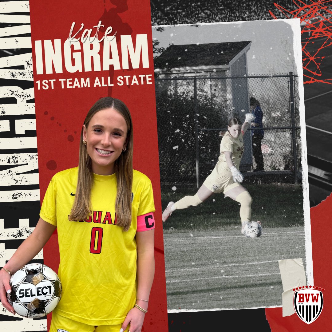 BVWGirlsSoccer's tweet photo. Congratulations to Kate Ingram for being named First Team All State!! Well done! https://t.co/D1DRFNMq3S