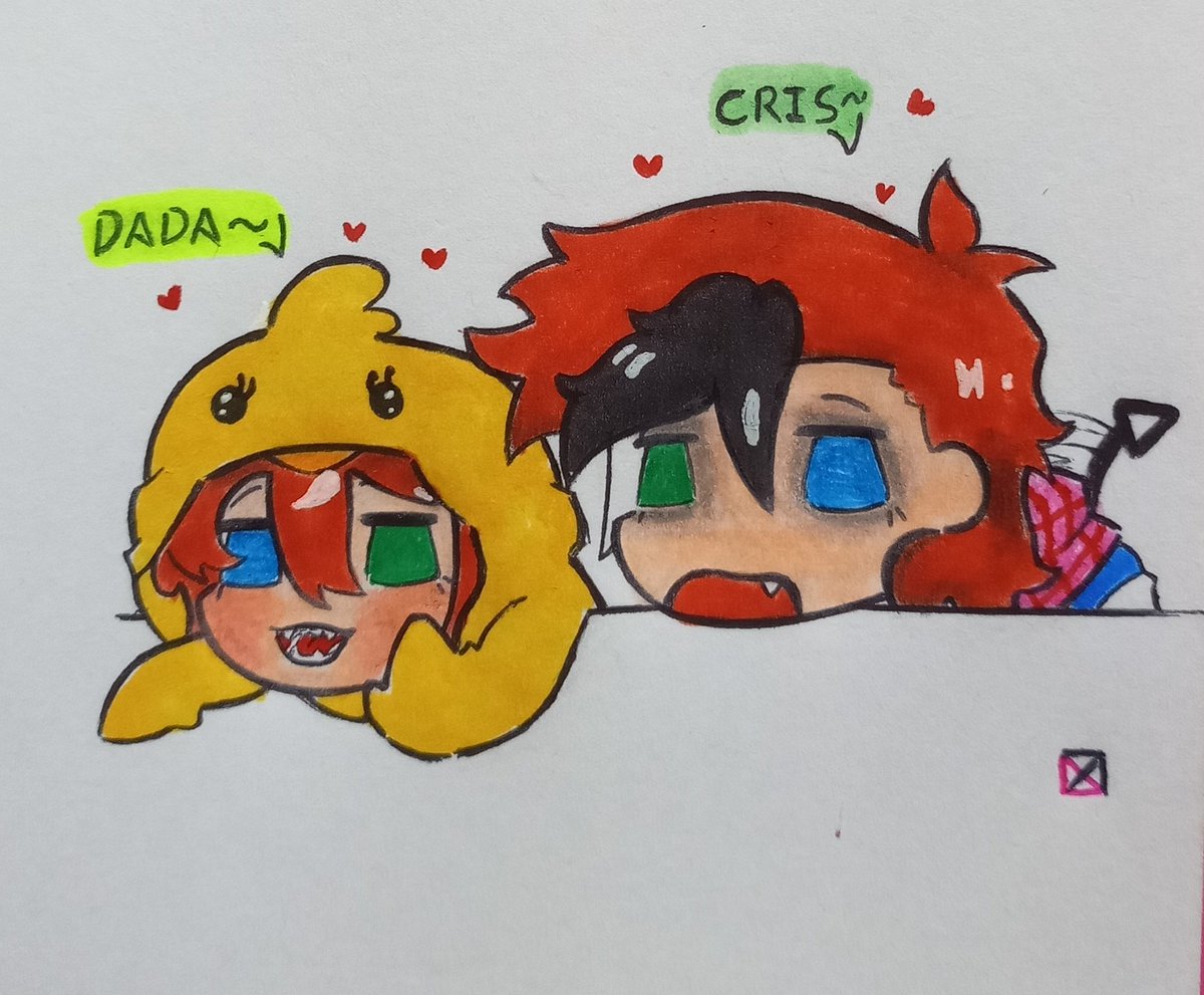 tocino030's tweet photo. @Angelius271436 Es un demonio actualmente está casado con Cris un humano hechizero UwU 

Y tienen un bebé de un año q es un híbrido sin poderes, obtenido atreves de la  invocación de un grimonio XD https://t.co/NPFzz3e5TM