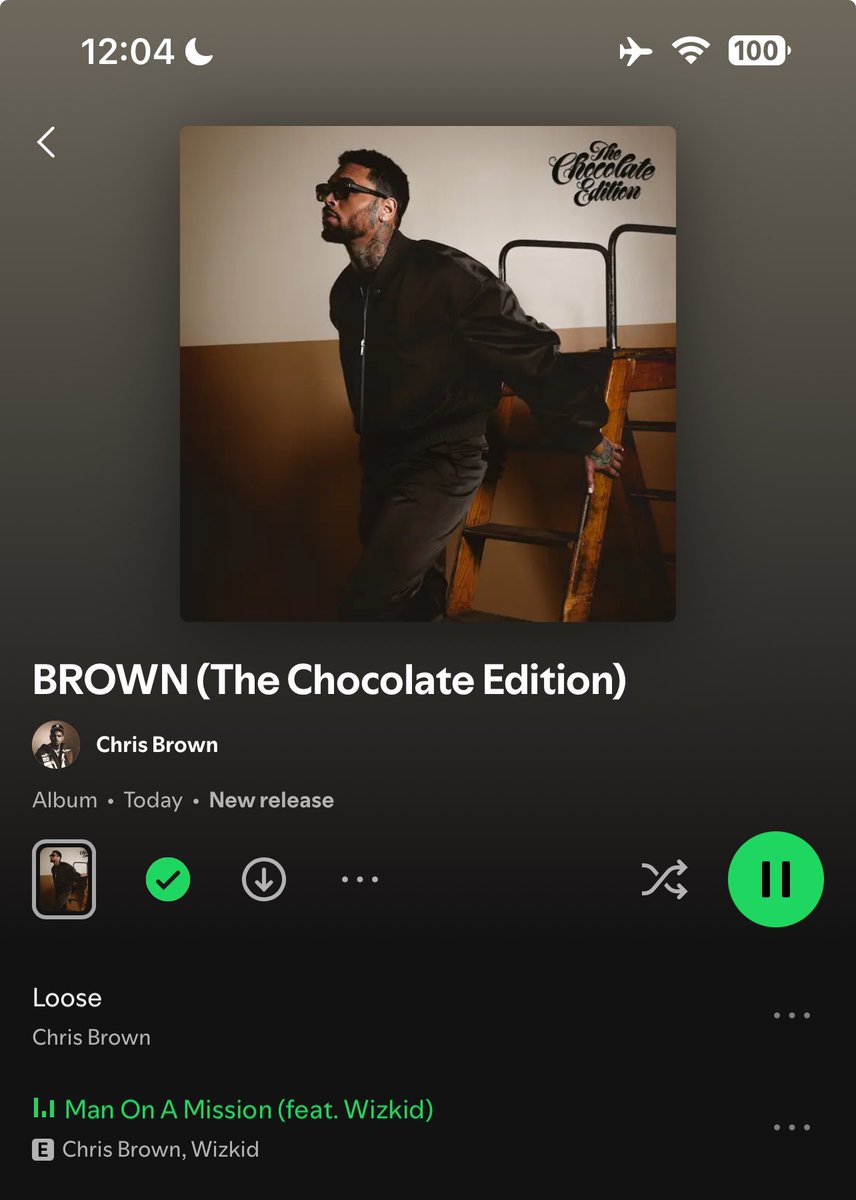 yobrxxzy's tweet photo. Chris Brown “Man On Mission” ft. Wizkid

OUT NOW 🚨🔥 https://t.co/ZrtJRvXEBQ